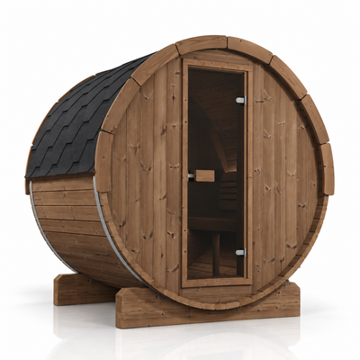 E6W Outdoor Barrel Sauna