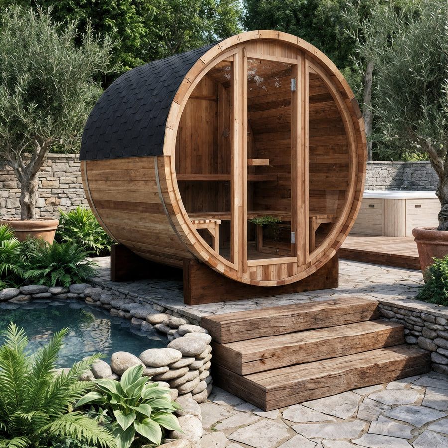 BEST 2 PERSON OUTDOOR SAUNA FOR SMALL BACKYARDS