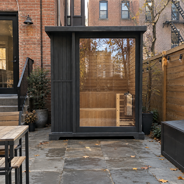 HOW TO DESIGN A BACKYARD SAUNA AND COLD PLUNGE AREA