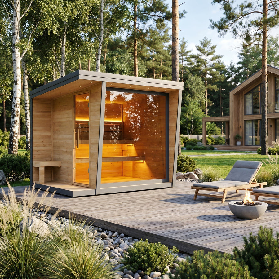 BEST 6 PERSON OUTDOOR SAUNA
