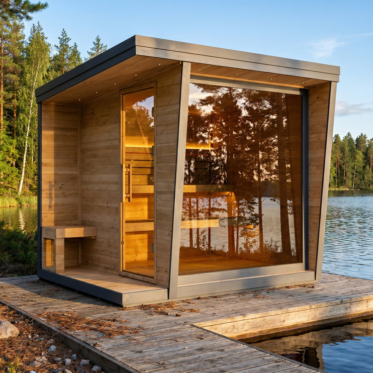 HOW LONG DOES AN OUTDOOR SAUNA TAKE TO HEAT UP?