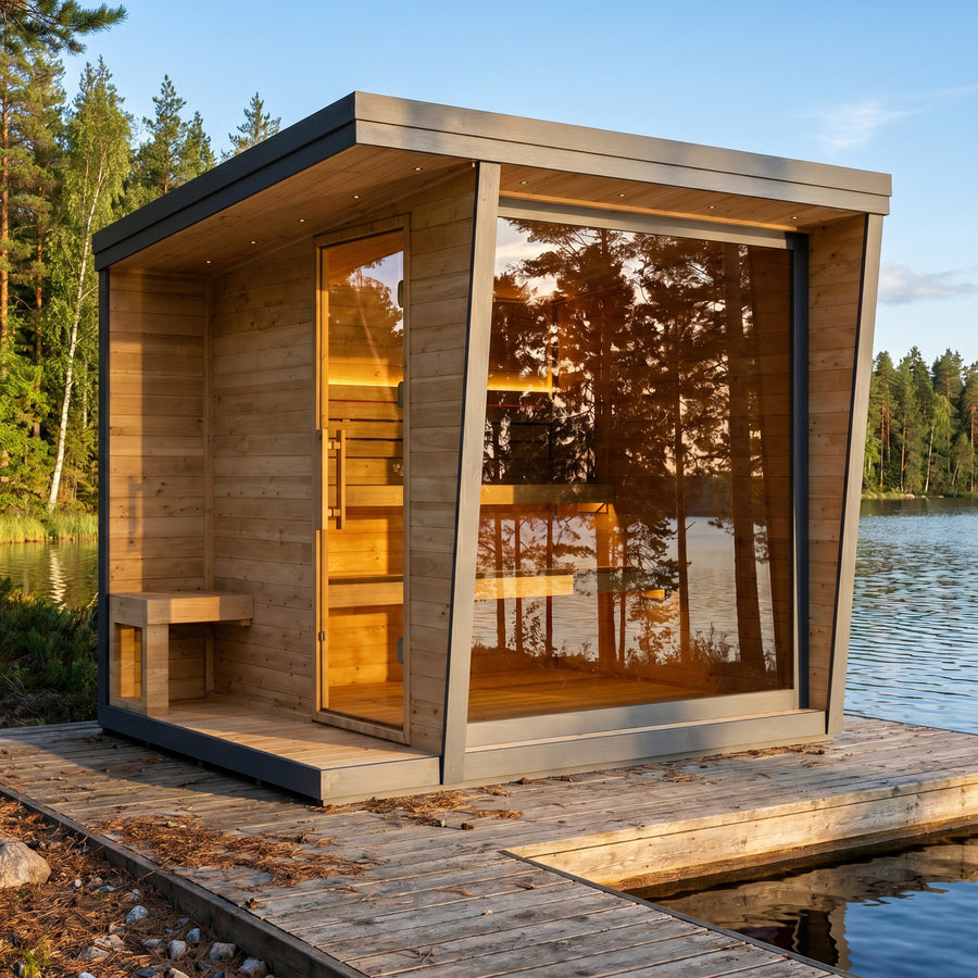 HOW LONG DOES AN OUTDOOR SAUNA TAKE TO HEAT UP?