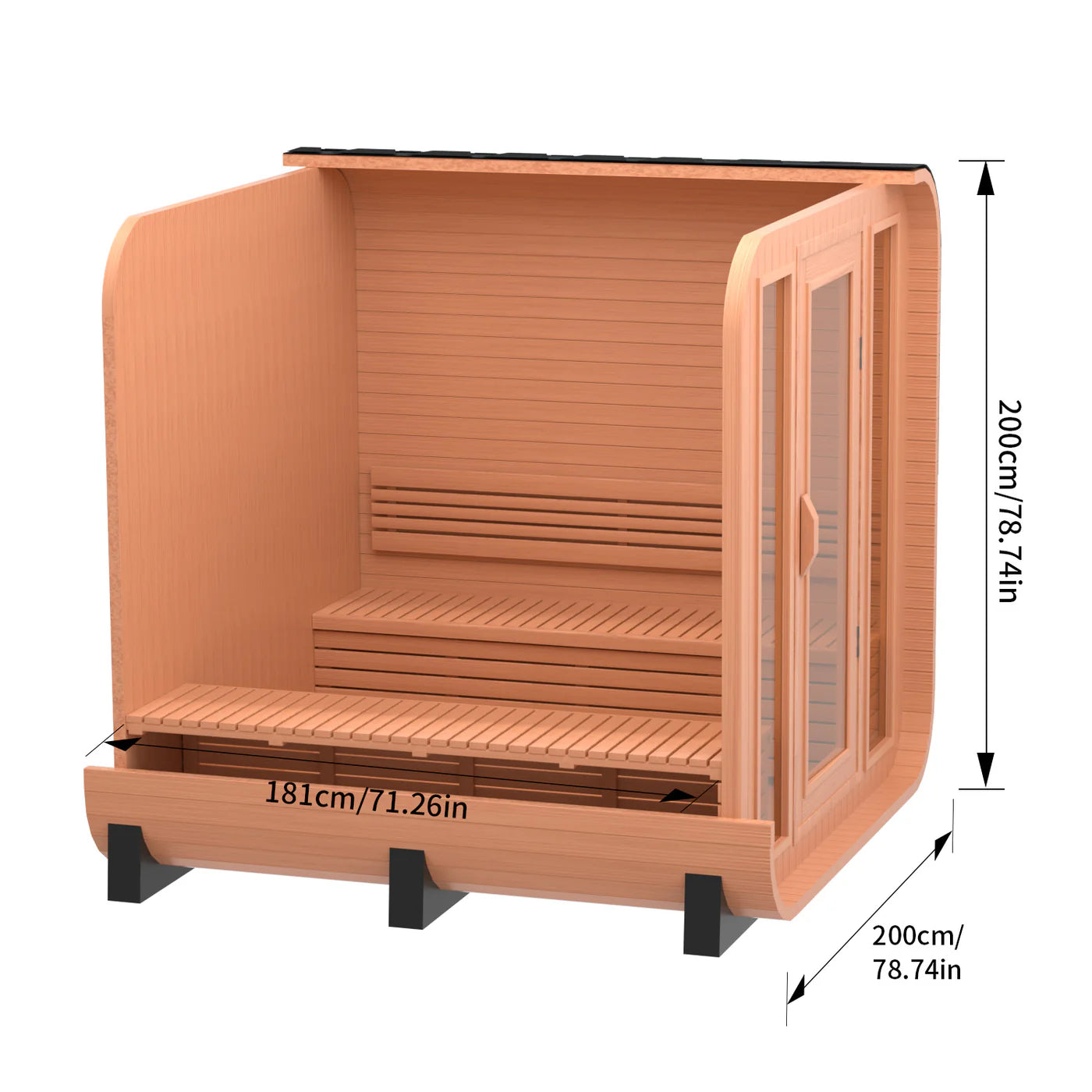 Square Sauna