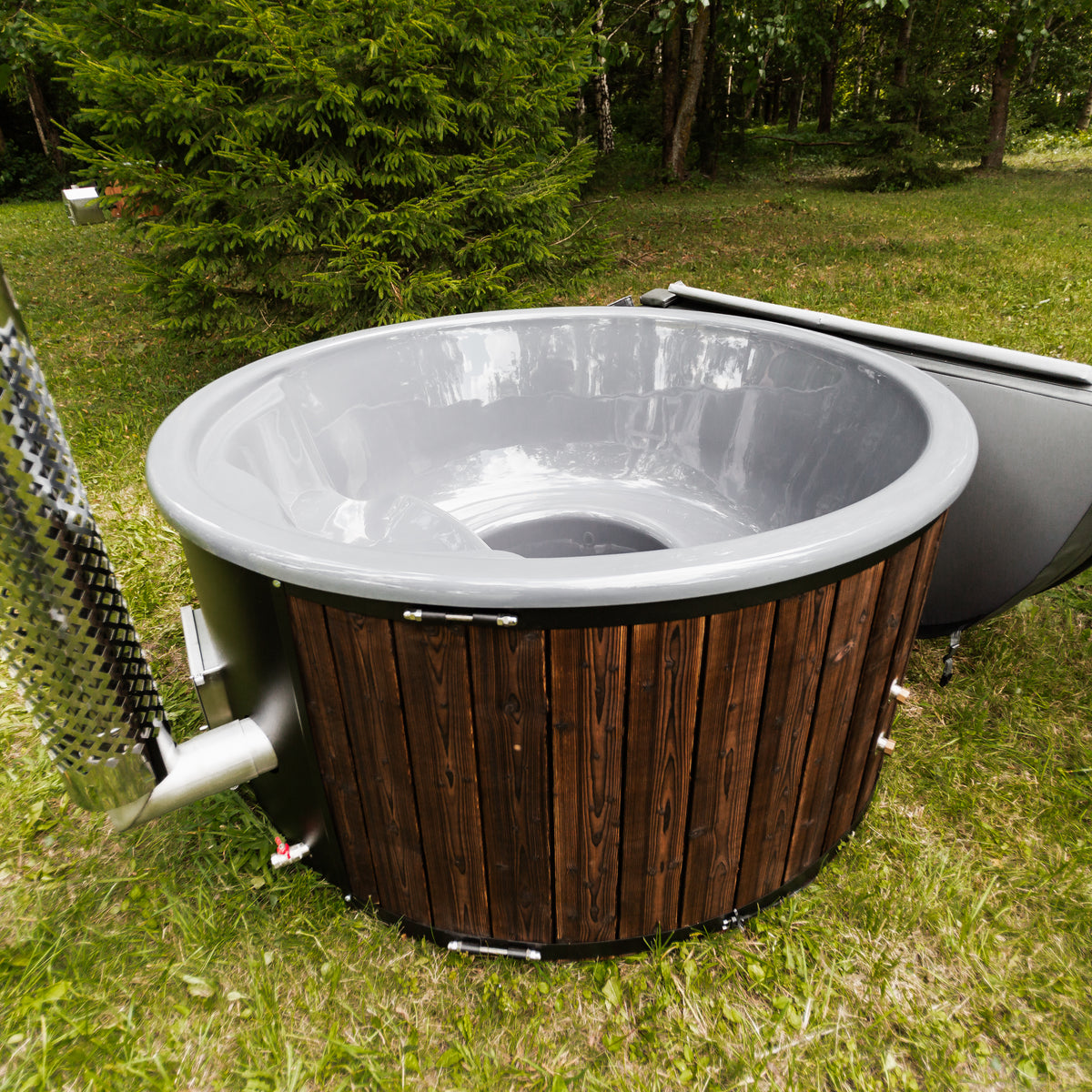 Fiberglass Round Hot Tub