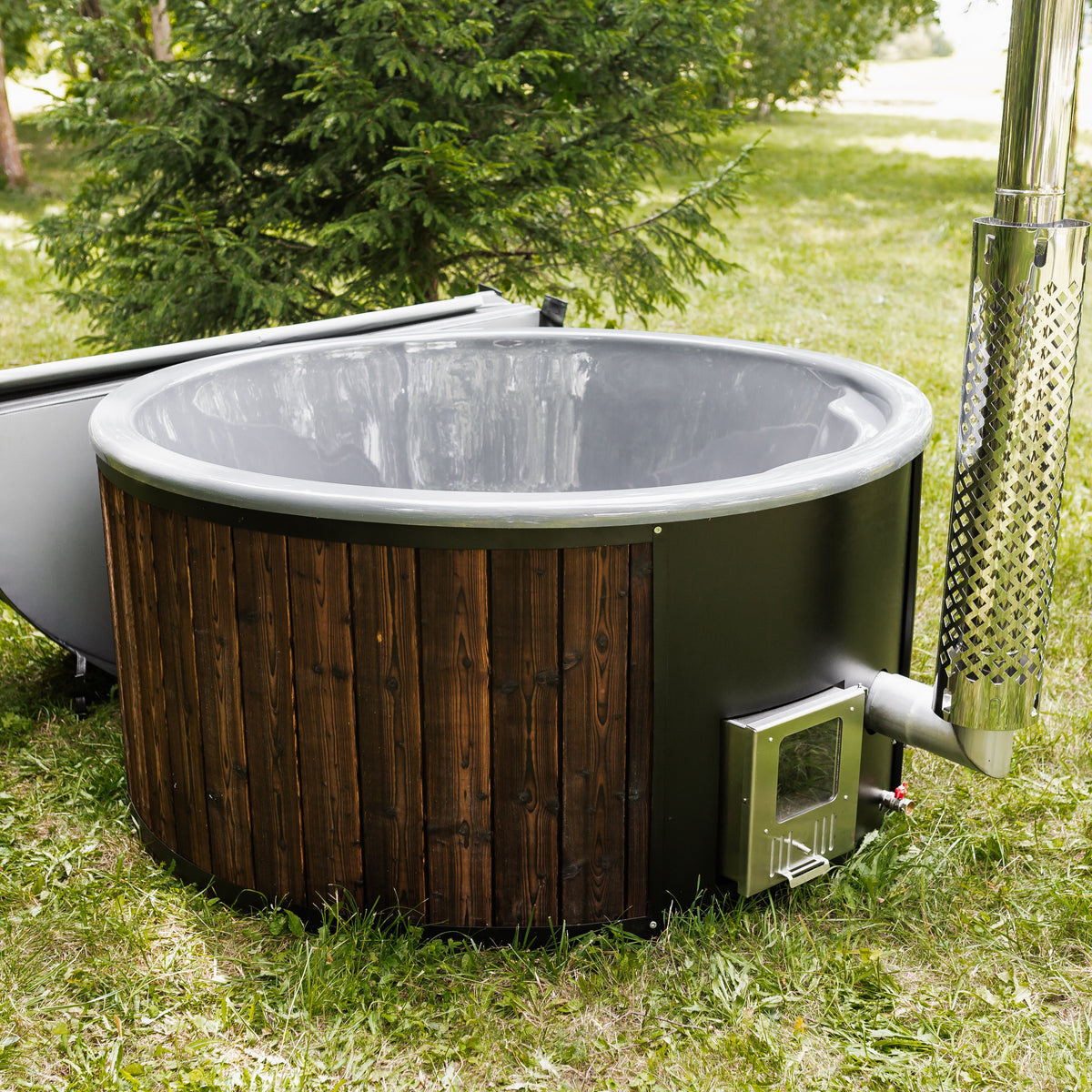 Fiberglass Round Hot Tub