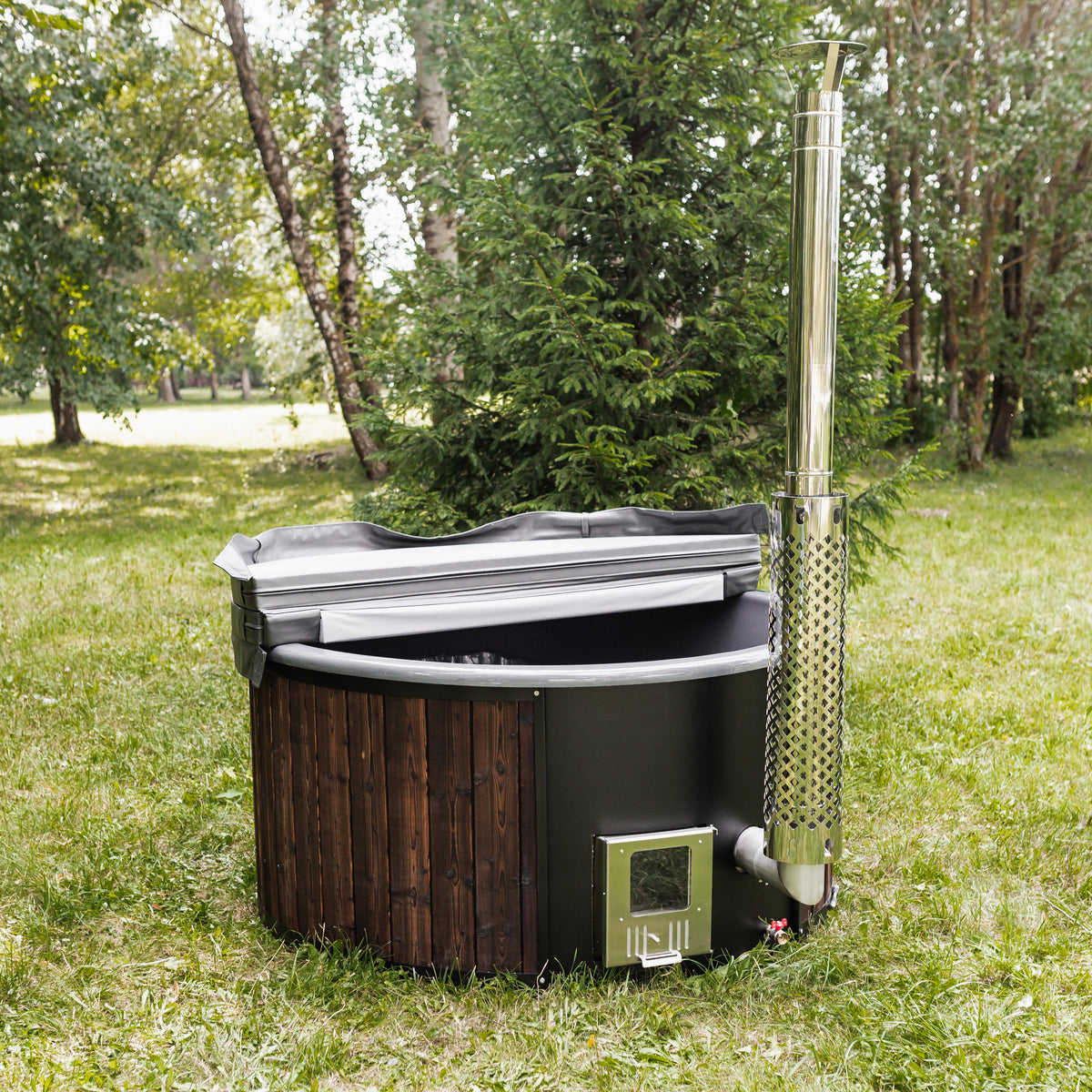 Fiberglass Round Hot Tub