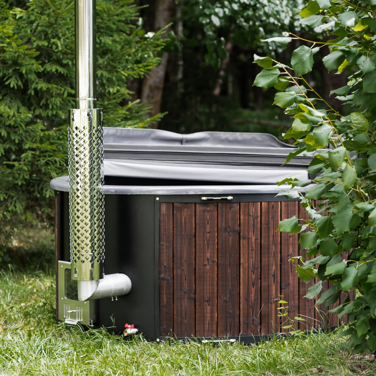 Fiberglass Round Hot Tub