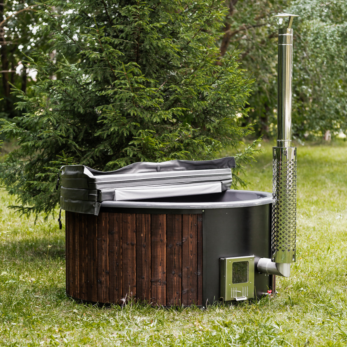 Fiberglass Round Hot Tub