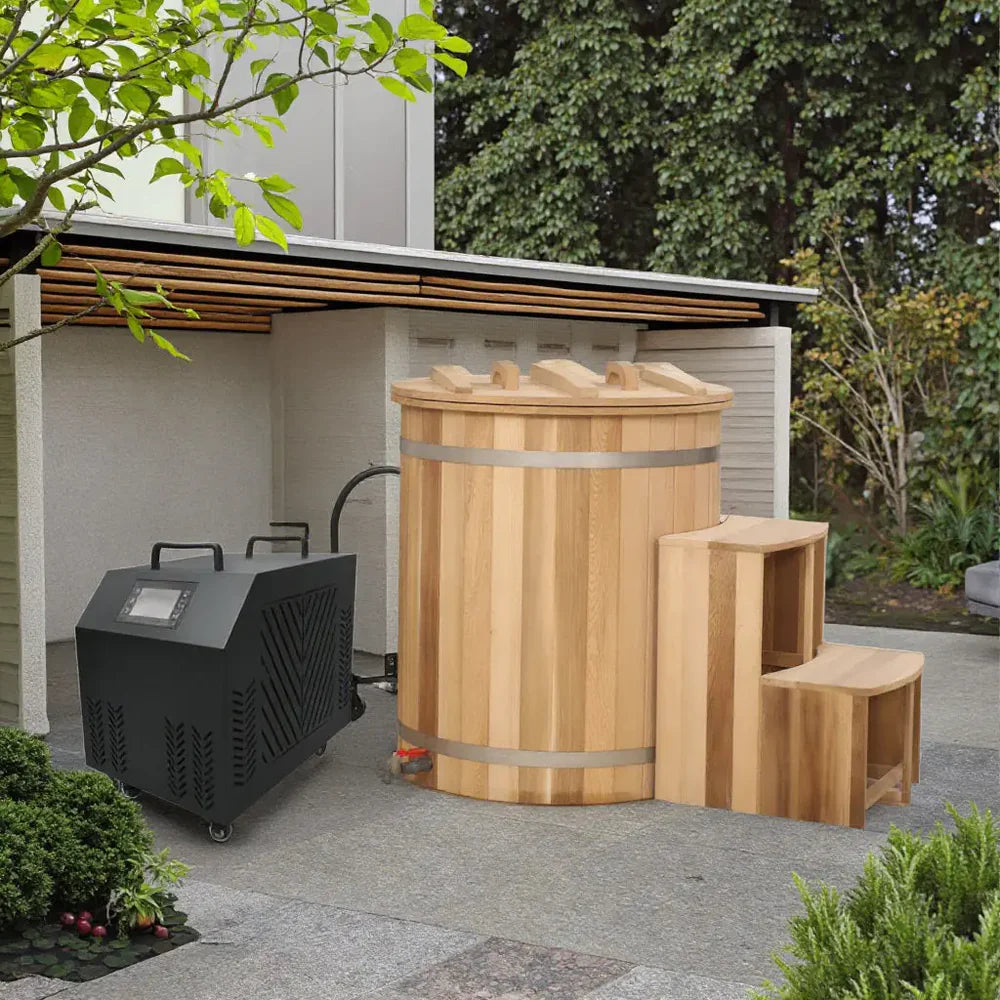 Stillwater Series - Round Red Cedar Tub