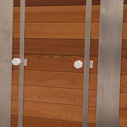 Stillwater Series U-Shaped Red Cedar Ice Bath Tub