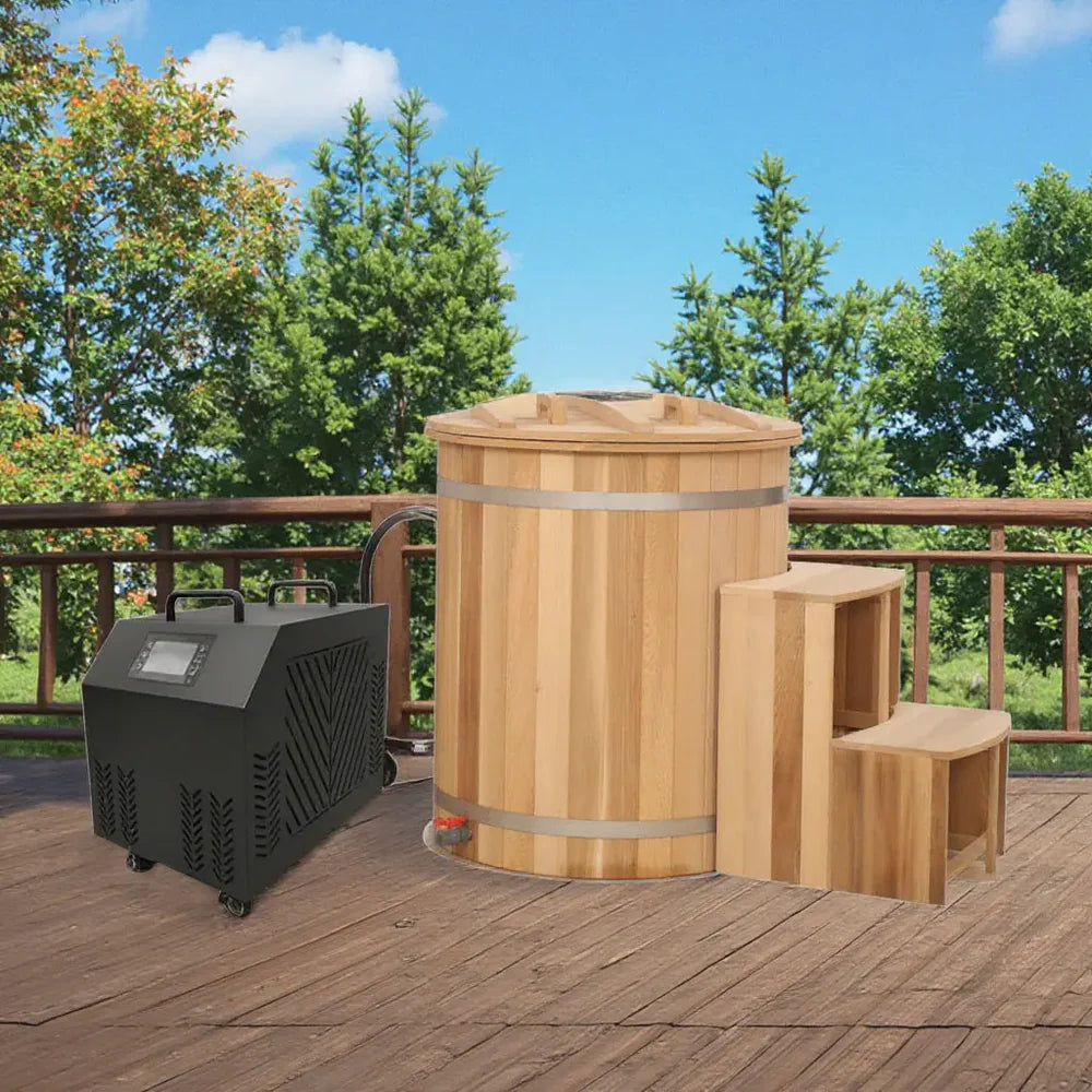 Stillwater Series - Round Red Cedar Tub