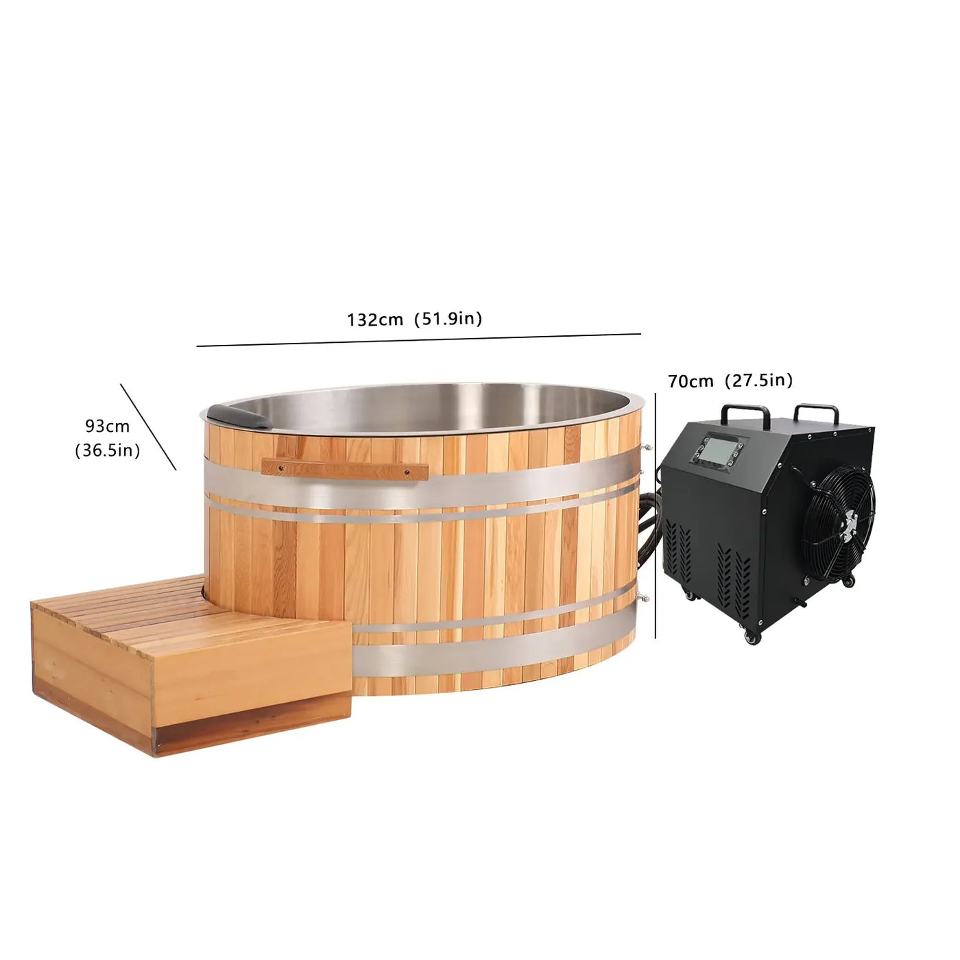 Stillwater Series - Oval Ice Bath Tub