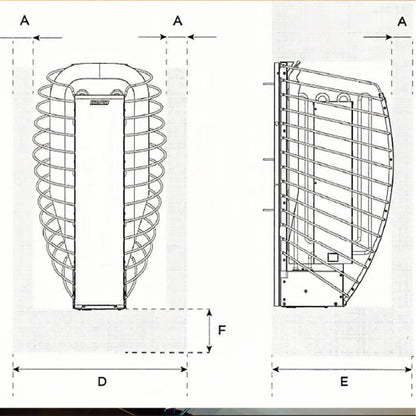 Firestone Series - Harvia Heater & Sauna Control