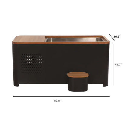 Stillwater Series - Black Rectangular