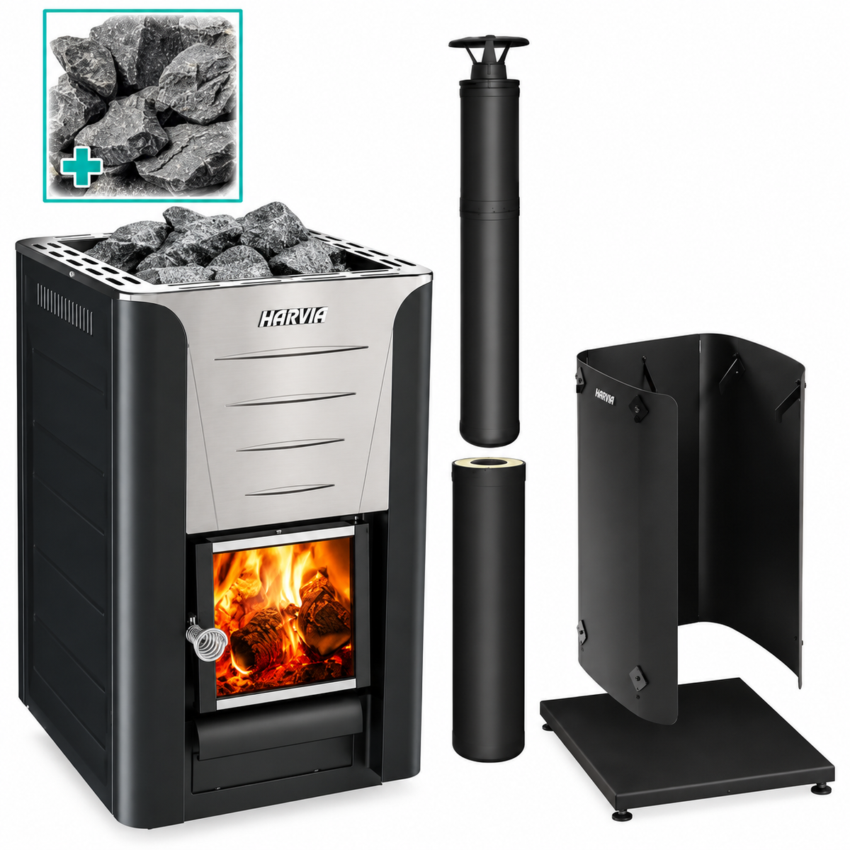 Harvia Pro 20 BK Package