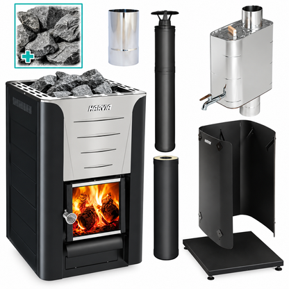 Harvia Pro 20 BK WH Package