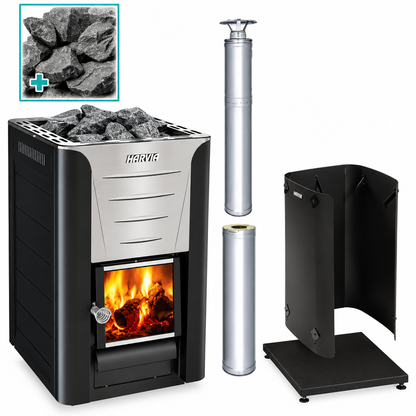 Harvia Pro 20 SS WH Package