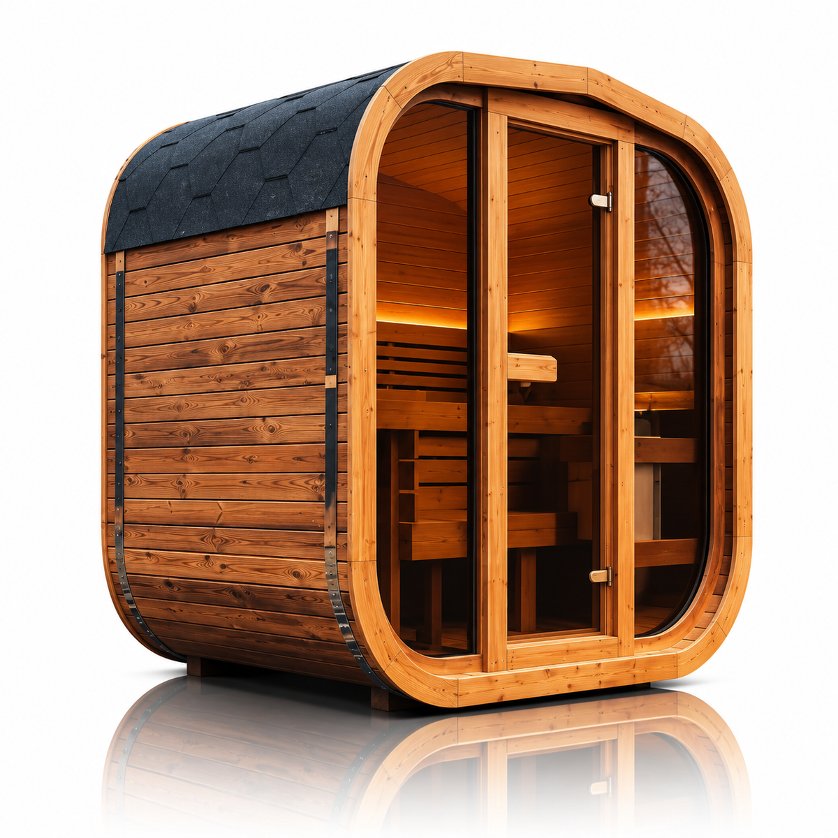 MW12 ThermoWood® Outdoor Sauna