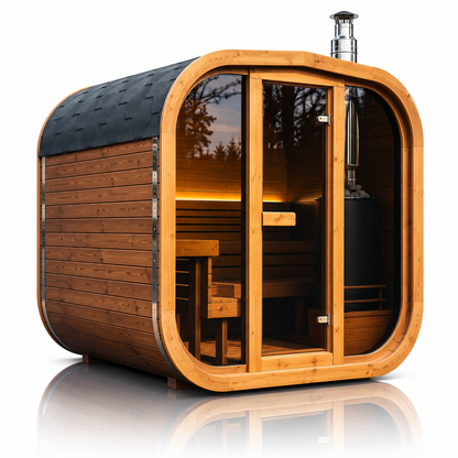 MW20 ThermoWood® Outdoor Sauna