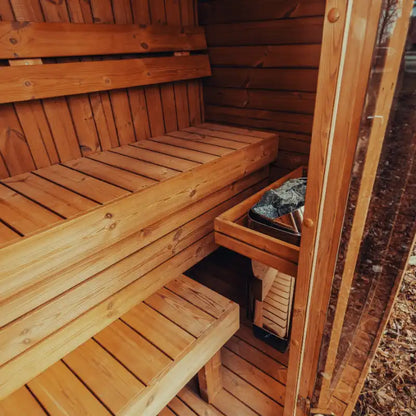 MW12 ThermoWood® Outdoor Sauna
