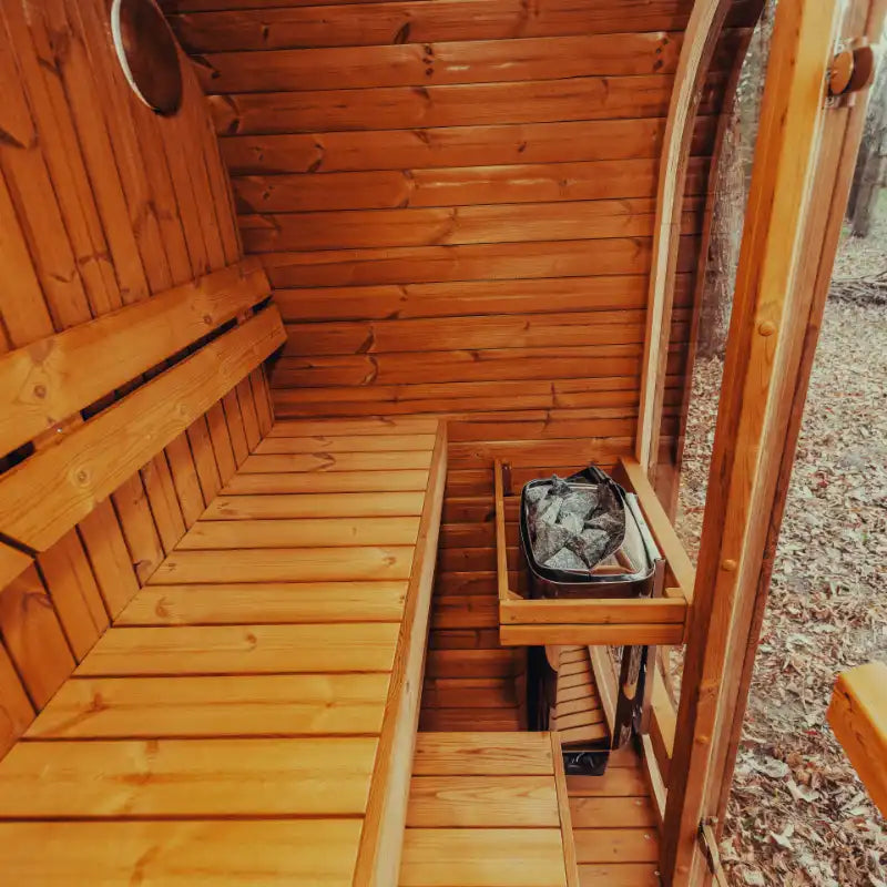 MW12 ThermoWood® Outdoor Sauna