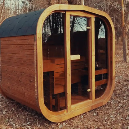 MW16 ThermoWood® Outdoor Sauna