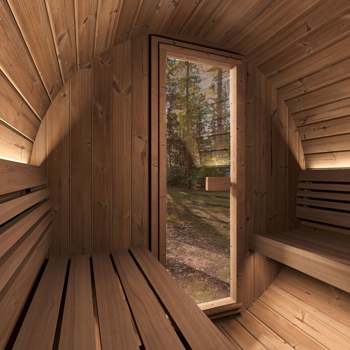 E6 Outdoor Barrel Sauna