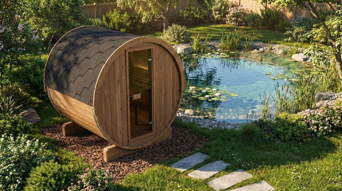 E6 Outdoor Barrel Sauna