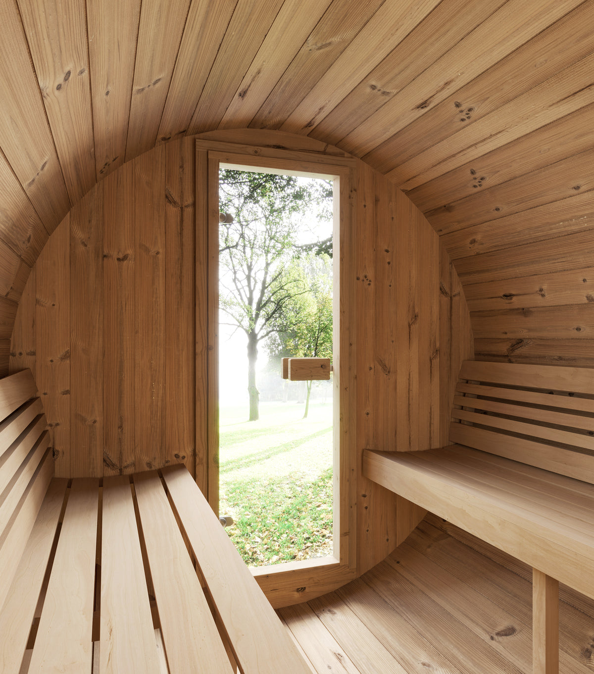 E7 Outdoor Barrel Sauna