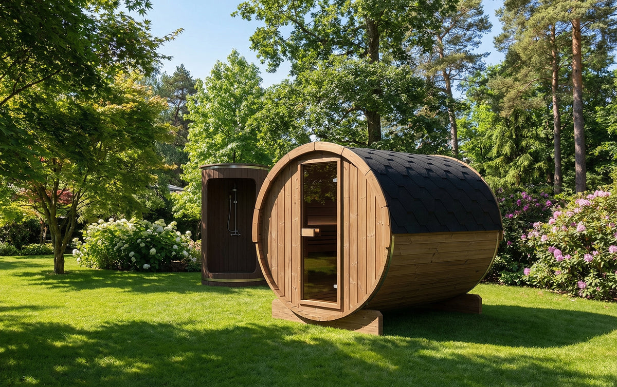 E8 Outdoor Barrel Sauna
