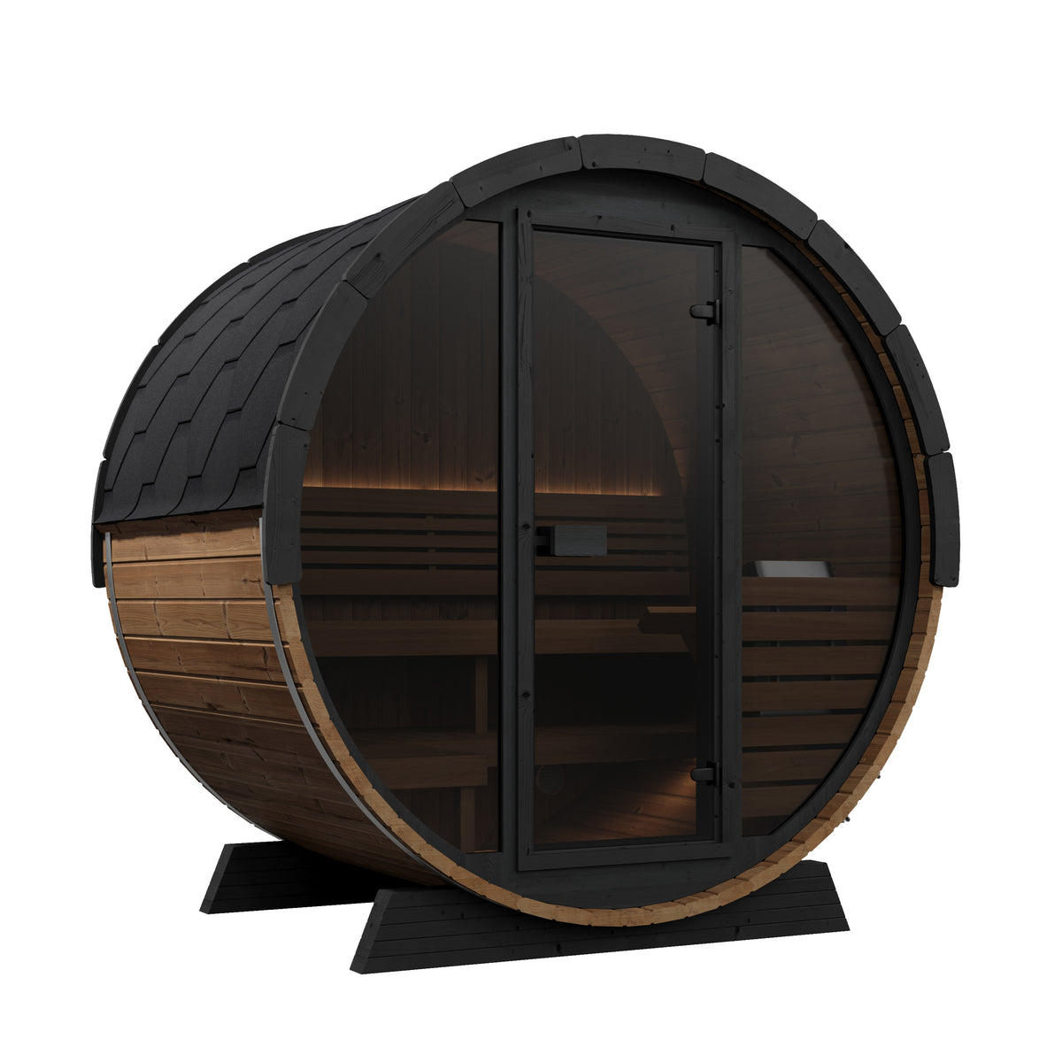 EE6G Outdoor Barrel Sauna