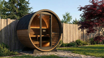 EE6G Outdoor Barrel Sauna