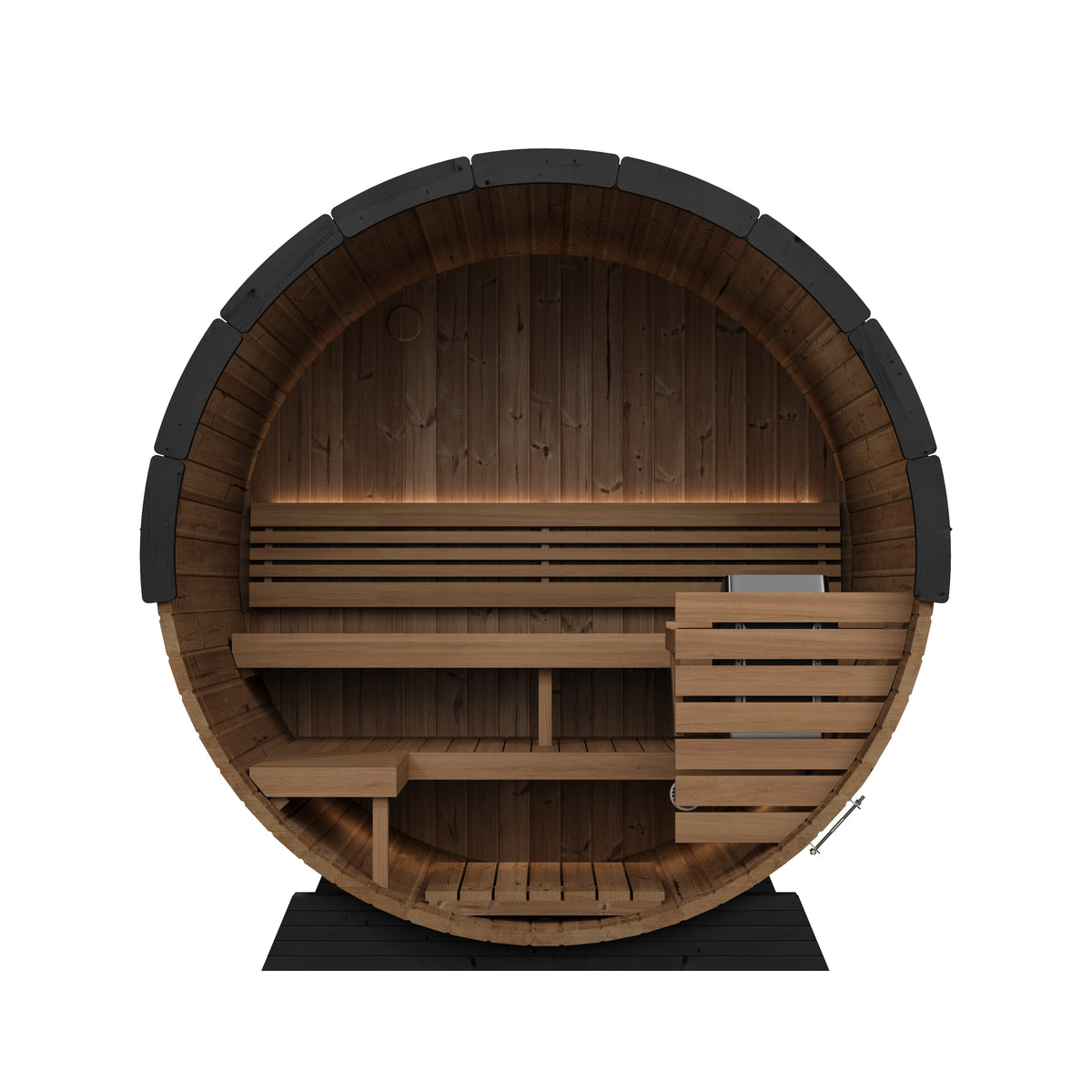 EE6G Outdoor Barrel Sauna