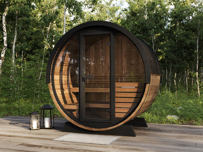 EE6G Outdoor Barrel Sauna