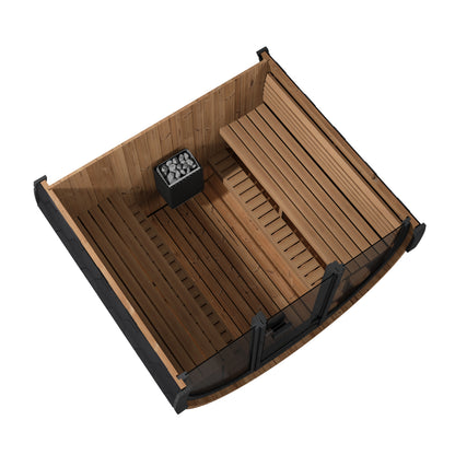 EE8G Outdoor Barrel Sauna