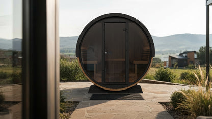 EE8G Outdoor Barrel Sauna