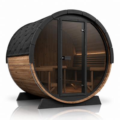 EE8G Outdoor Barrel Sauna