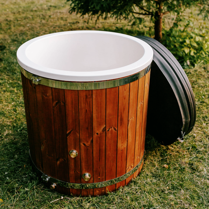 Fiberglass Single-Person Cold Water Tub