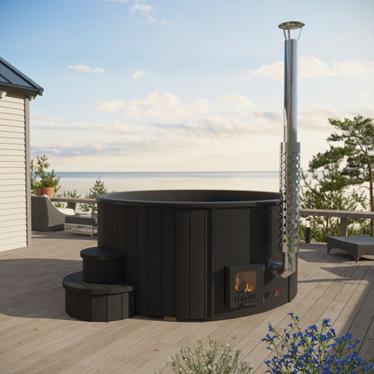 S4B Wood-Fired Outdoor Hot Tub